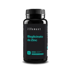 Zenement Bisglicinato de Zinco, 400 comprimidos veganos