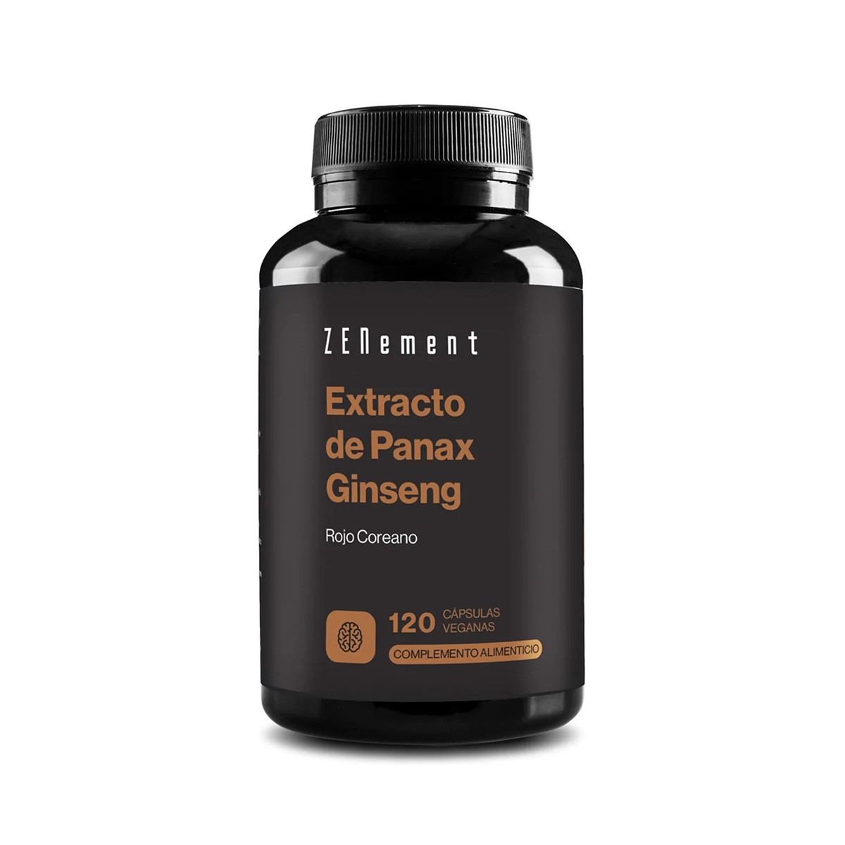 Zenement Extracto de Panax Ginseng, 120 cápsulas veganas