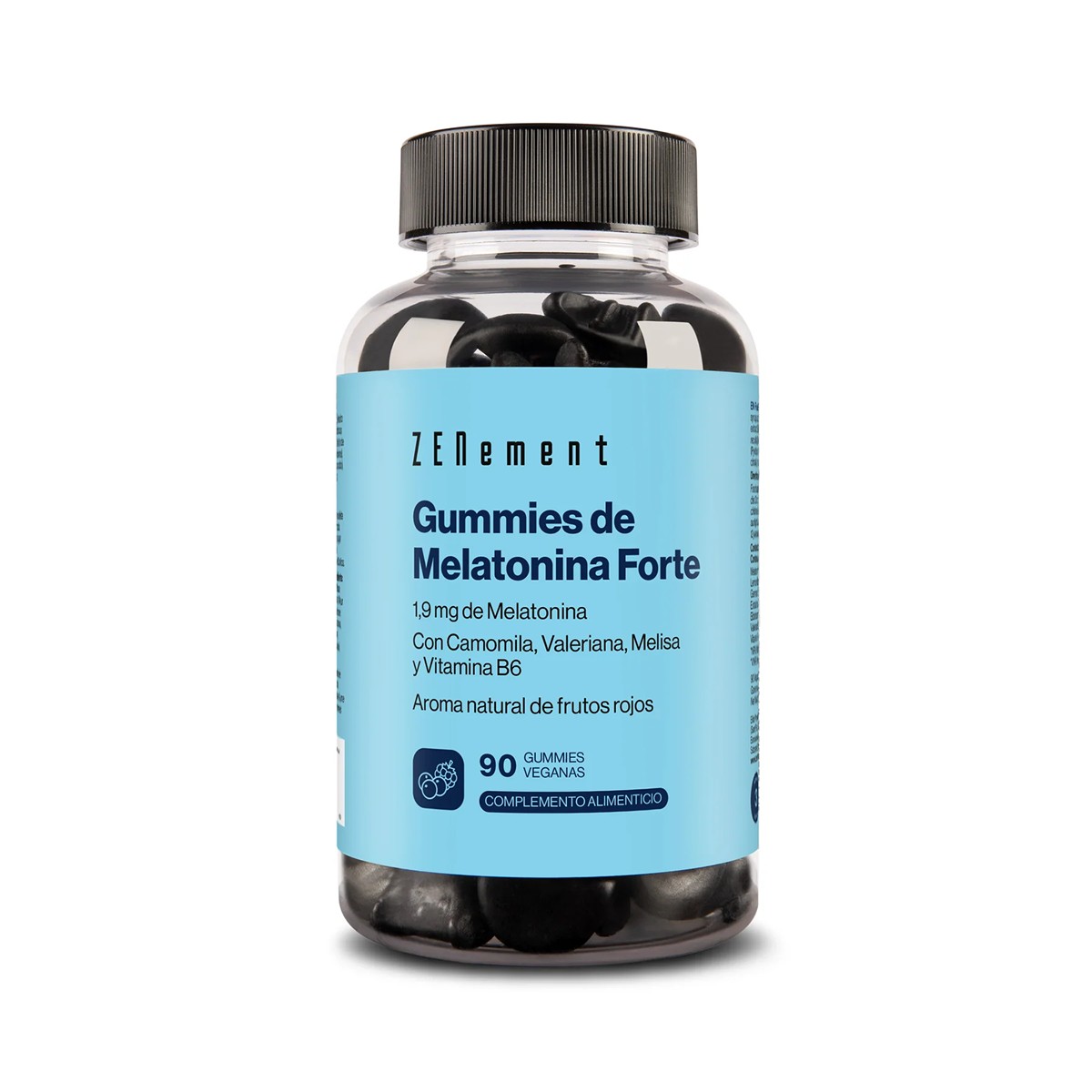 Zenement Gummies de Melatonina Forte, 90 gominolas veganas