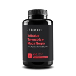 Zenement Tribulus Terrestris e Maca Negra, 120 cápsulas veganas