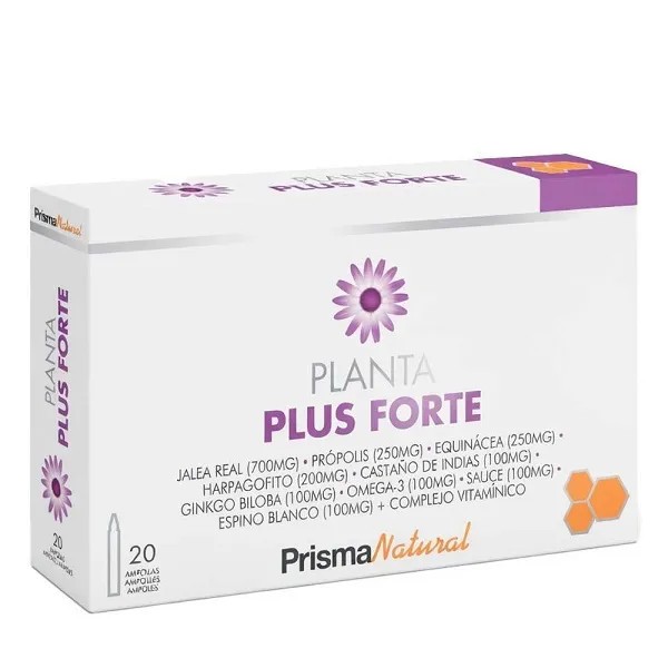 Prisma Natural Plantaplus Forte, 20 ampolas.