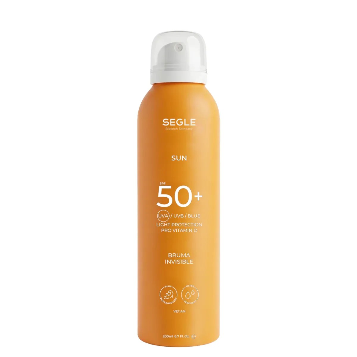 Segle Sun Spf50+ Névoa Invisível, 200 ml
