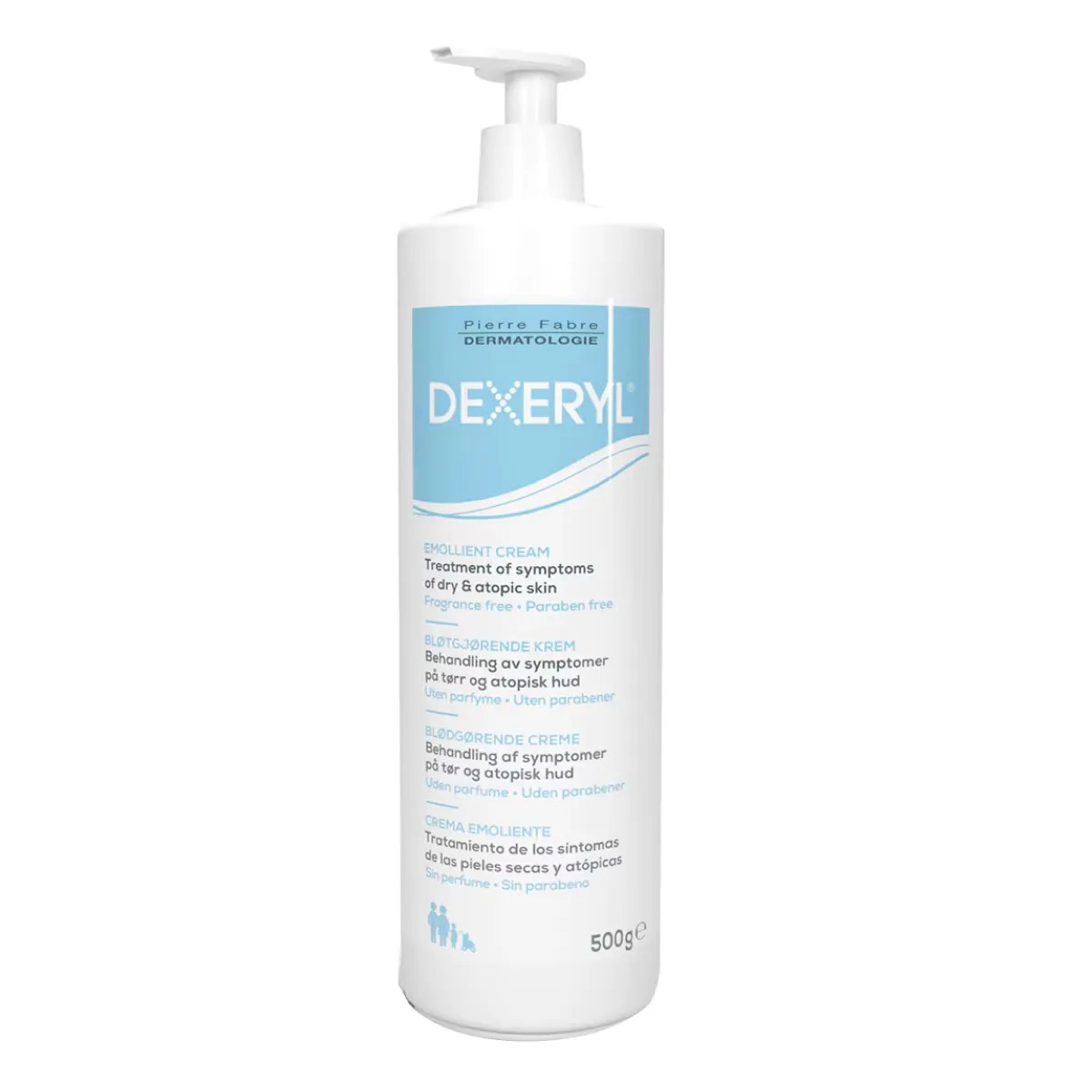 Creme emoliente de dexeril, 500 ml