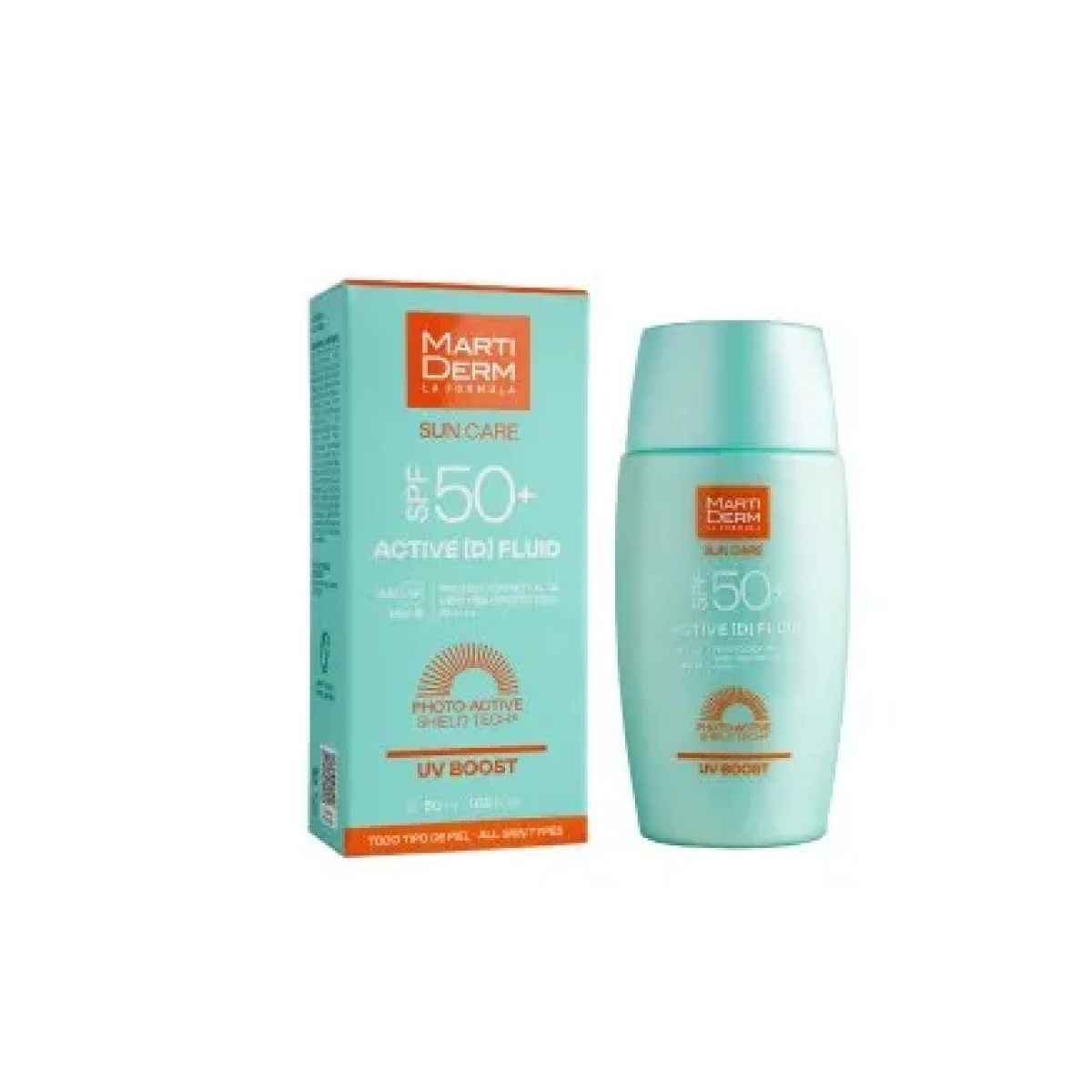 Martiderm sun care FPS50+ líquidos D ativos, 50 ml