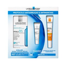 La Roche-Posay Hyalu B5 Sérum Suractivado, 30 ml + Presente Mela B3 Sérum + Anthelios UVMUNE 400 SPF50+