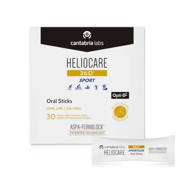 Heliocare 360º Sport Sun, 30 sticks