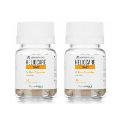 Heliocare 360º D Plus OFERTA DUPLO, 60 cápsulas