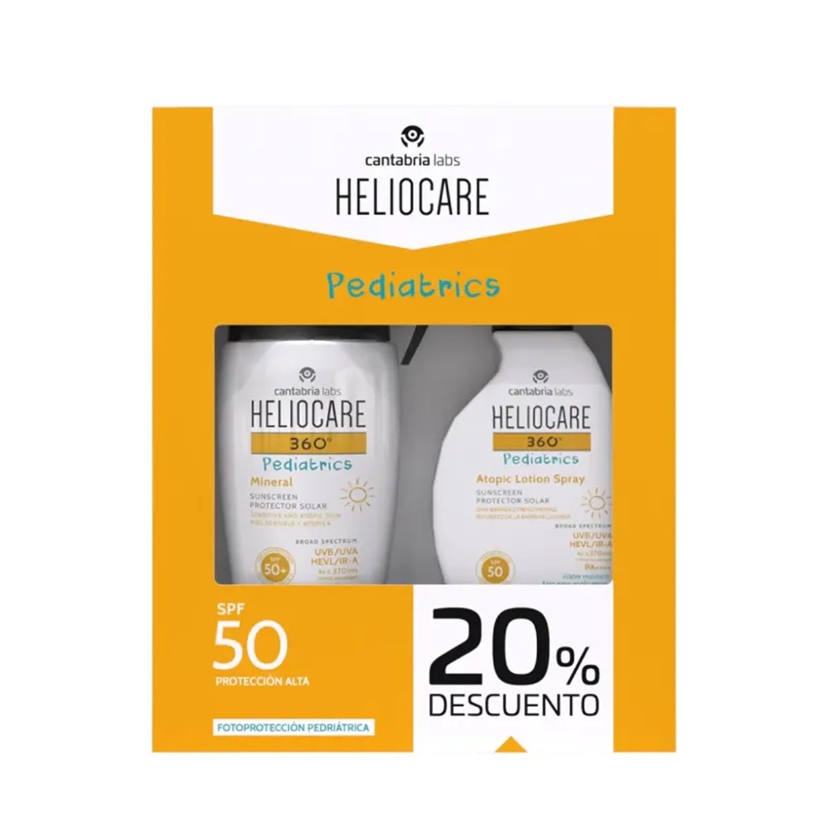 Heliocare Pack Pediátrico Mineral + Spray
