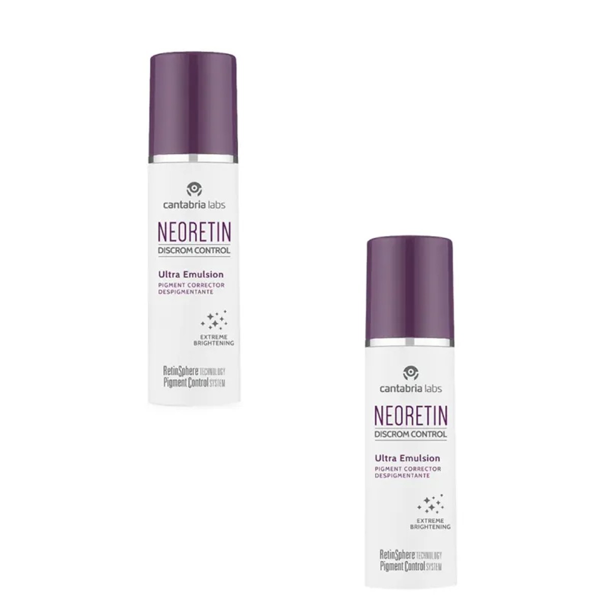 Neoretin Discrom Ultra Emulsão Duplo, 2x30 ml