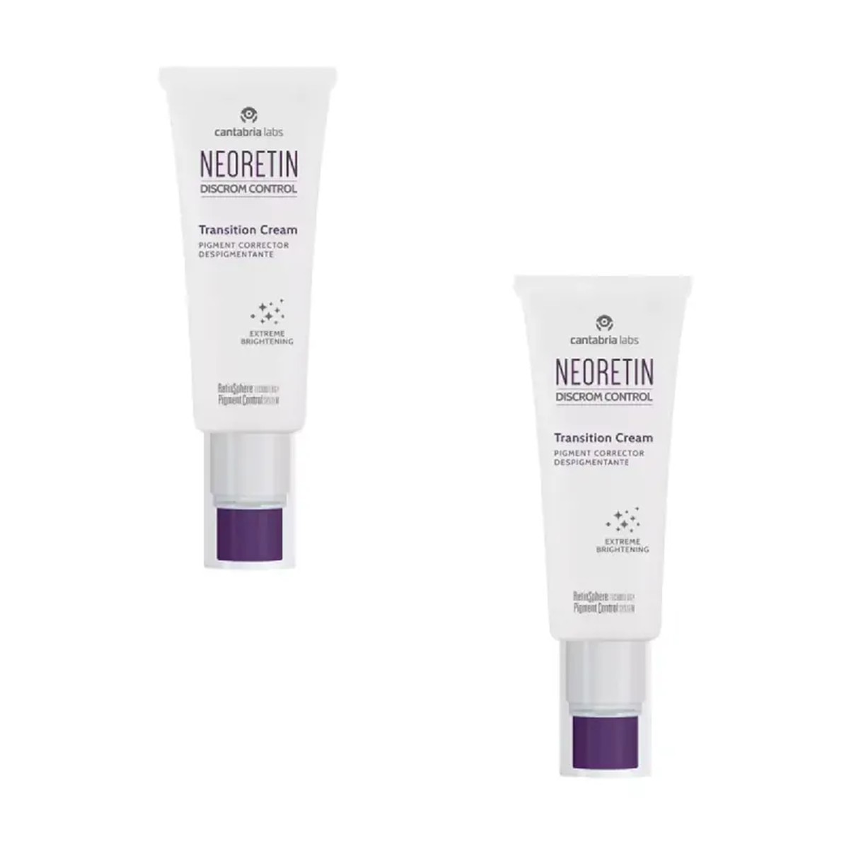 Neoretin Discrom Transition Creme Despigmentante Duplo, 2x50 ml