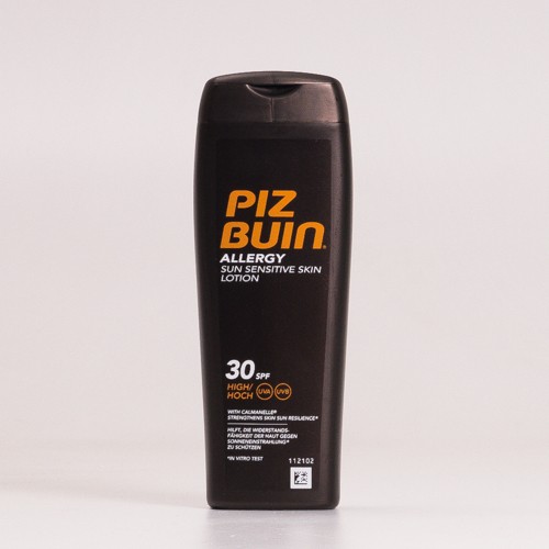Piz Buin FPS30 Alergia Loción, 200ml.