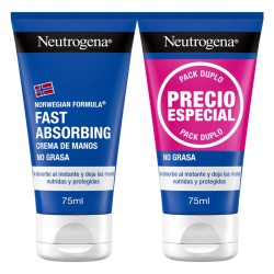 Neutrogena Fast Absorbing Crack Repair Hand Cream Oferta Duplo, 2x75ml