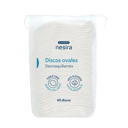 Almofadas demaquilantes Acofarderm, 40 peças