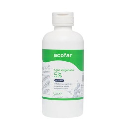 Acophar Peróxido de hidrogênio 5%, 250 ml.