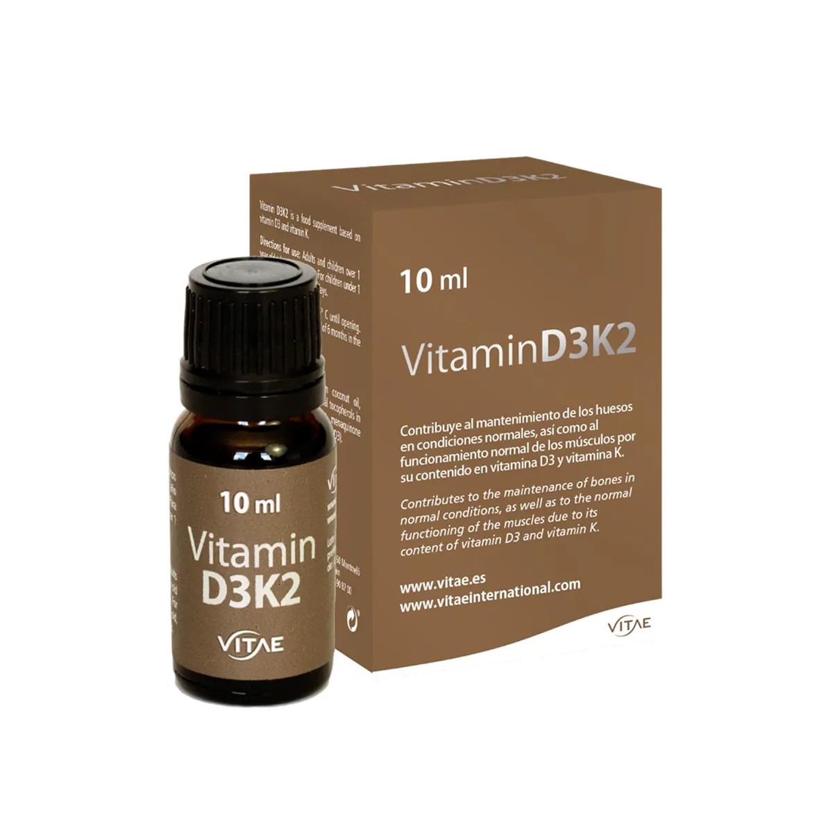 Vitae Vitamina D3K2, 10ml