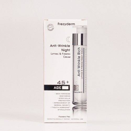 Frezyderm Creme de Noite Antirrugas 45+, 50ml