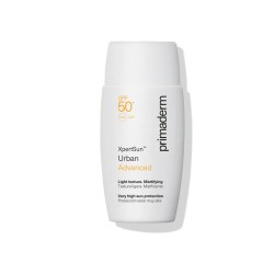 Primaderm Xpertsun Avanço Urbano textura leve, 50 ml.