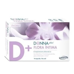 DonnaPlus+ Flora Íntima. 14 cápsulas