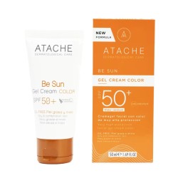 Atache Be Sun Gel Crema Cor FPS50+, 50 ml