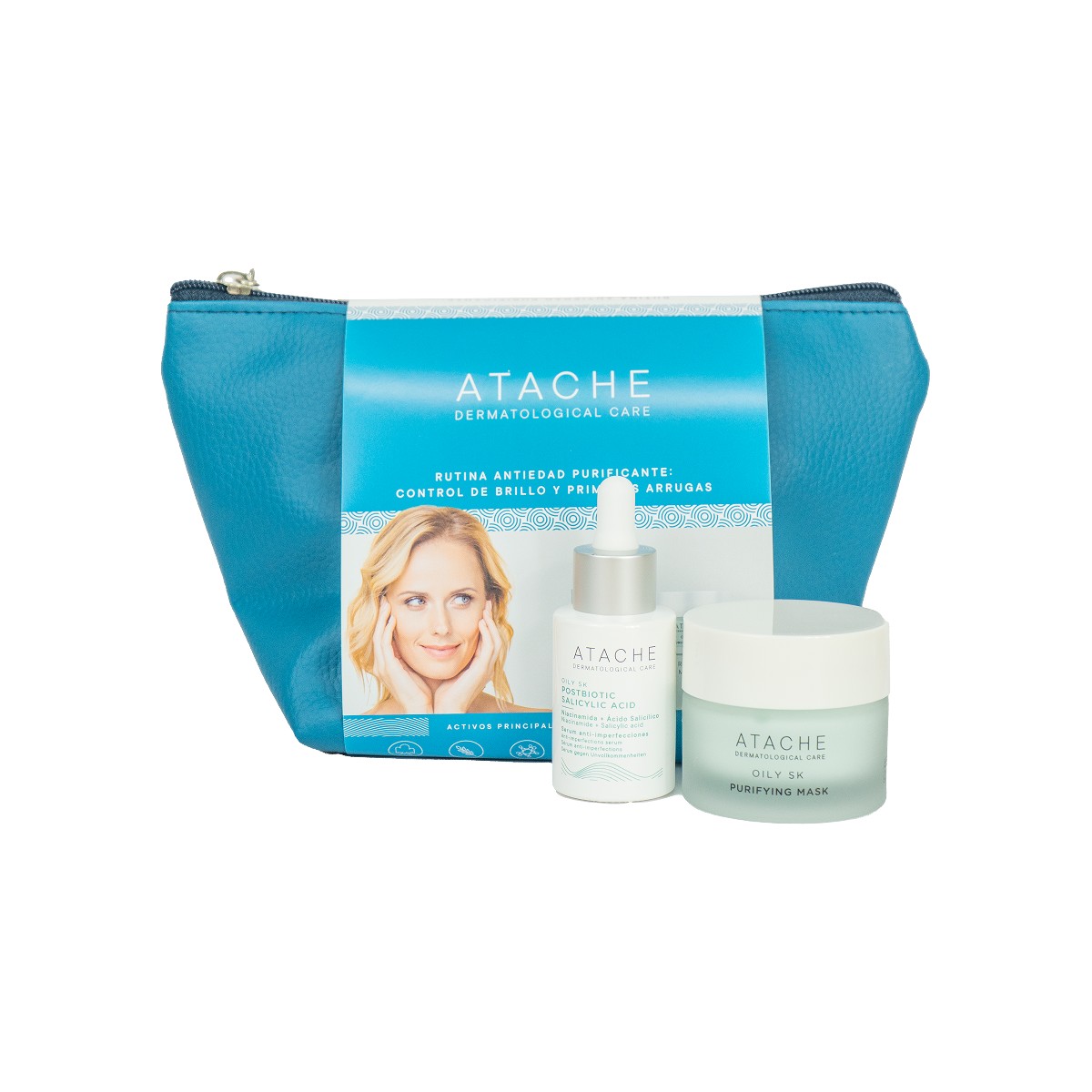 Atache Pack Postbiotic Salicylic Acid + Purifying Mask