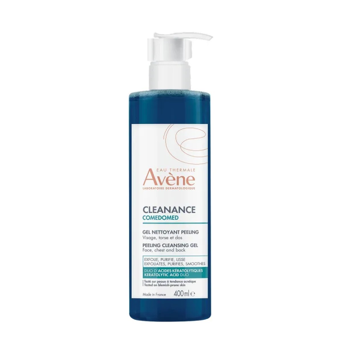 Avène Cleanance Comedomed Gel Esfoliante de Limpeza, 400 ml