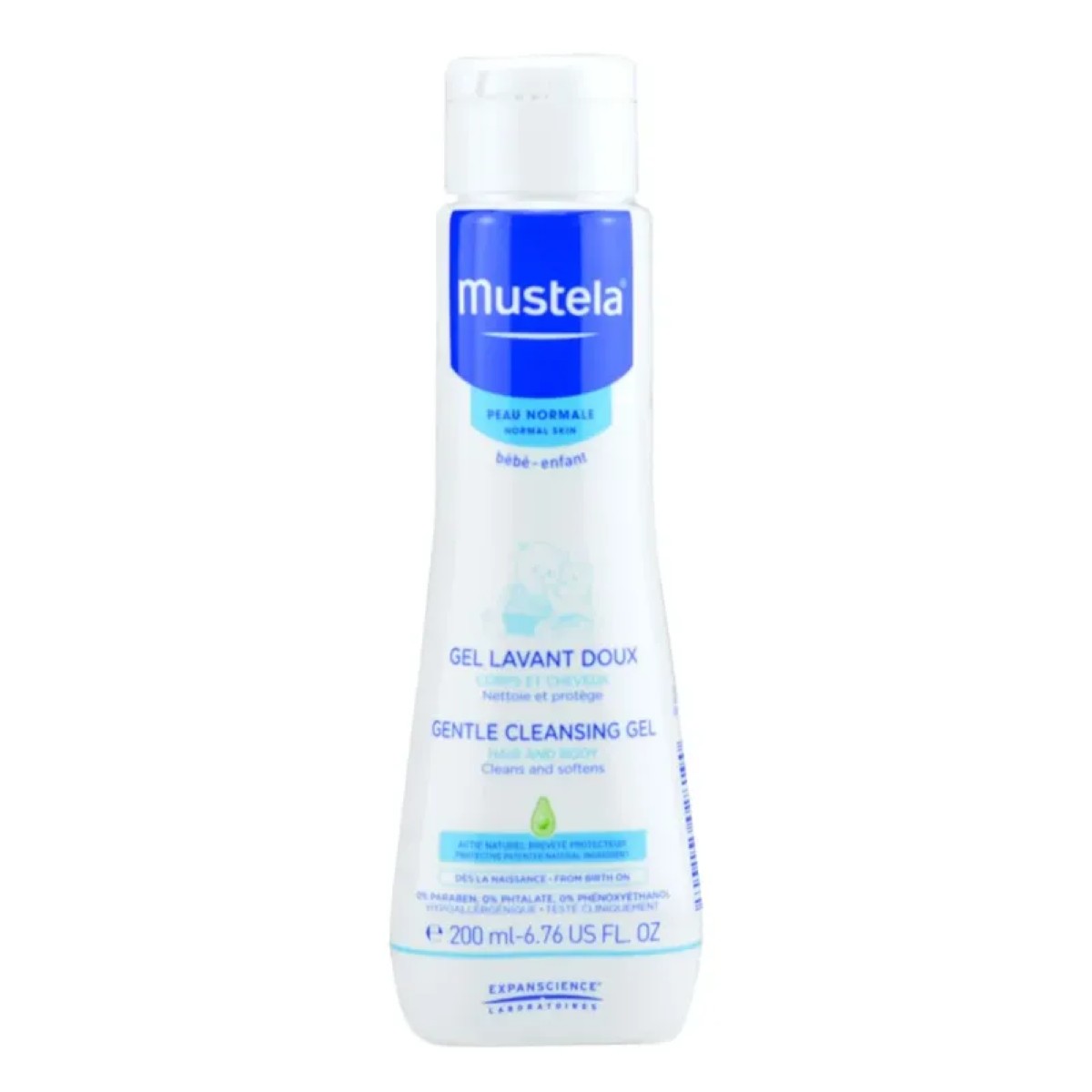 Mustela Gel de Banho Suave Pele Normal, 200 ml