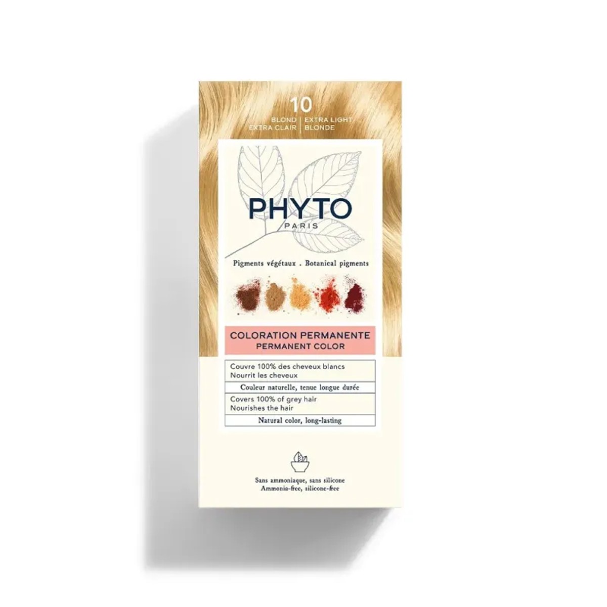 Phyto Color Kit Coloração 10 Loiro Extra Claro