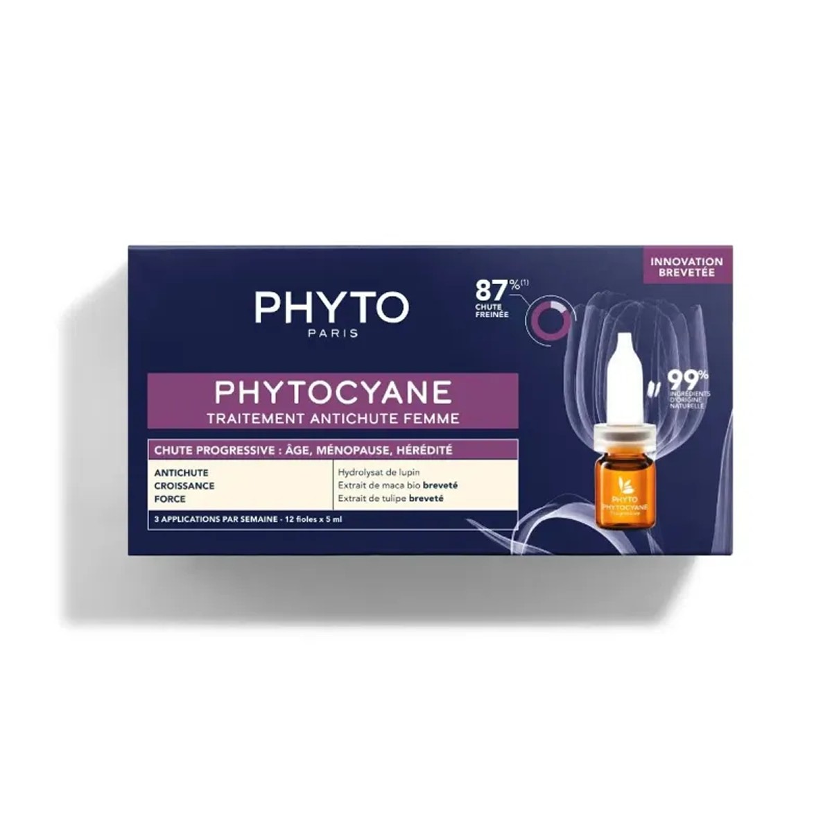 Phyto Phytocyane Ampolas Progressiva, 12 ampolas