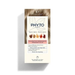 Phyto Color Kit Coloração 8.1 Loiro Claro Cinza