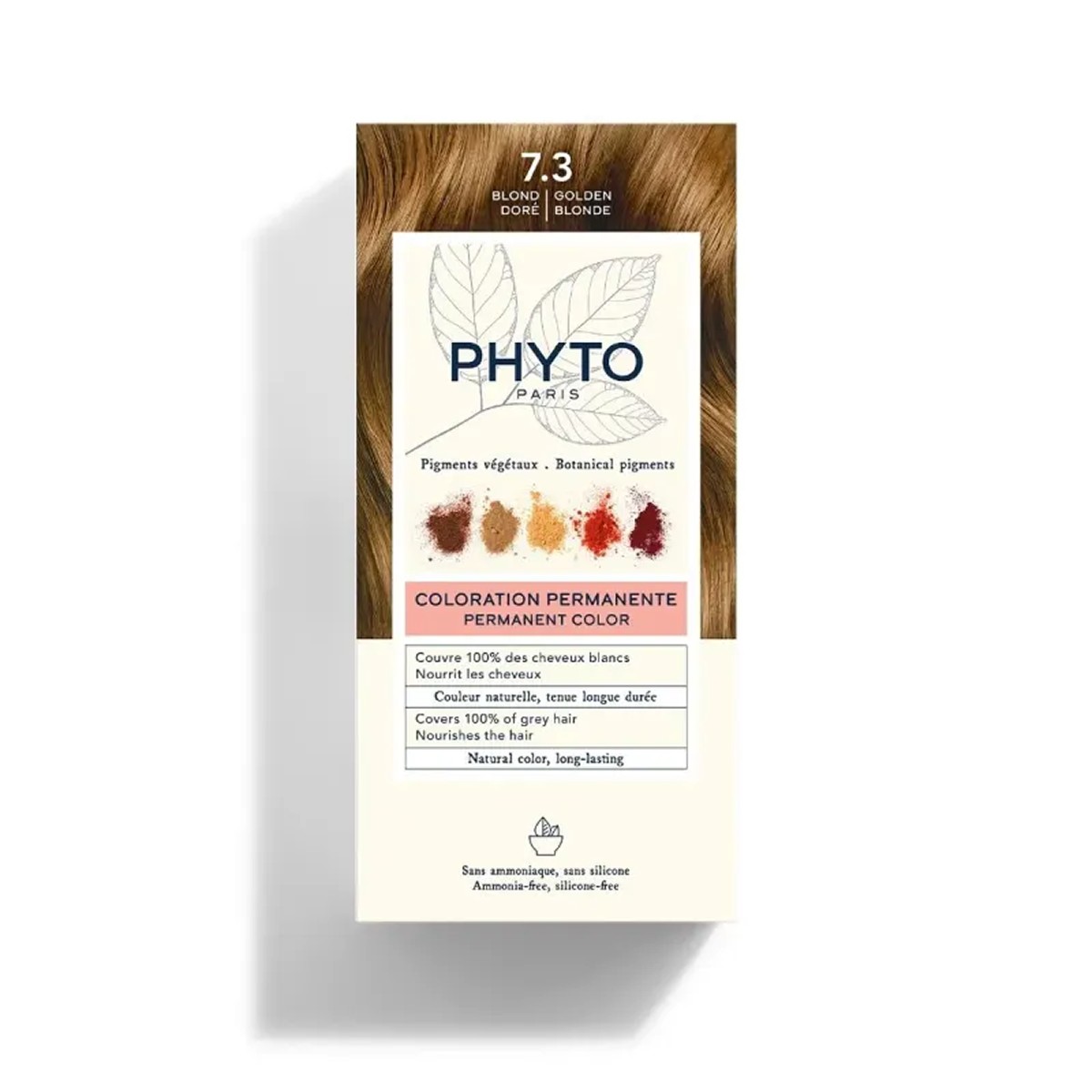 Phyto Color Kit Coloração 7.3 Louro Dourado
