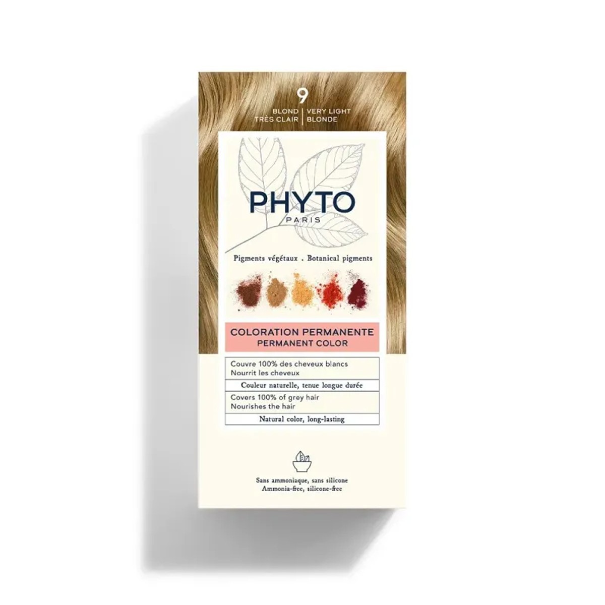Phyto Color Kit Coloração 9 Loiro Muito Claro