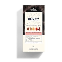 Phyto Color Kit Coloração 3 Castanho Escuro