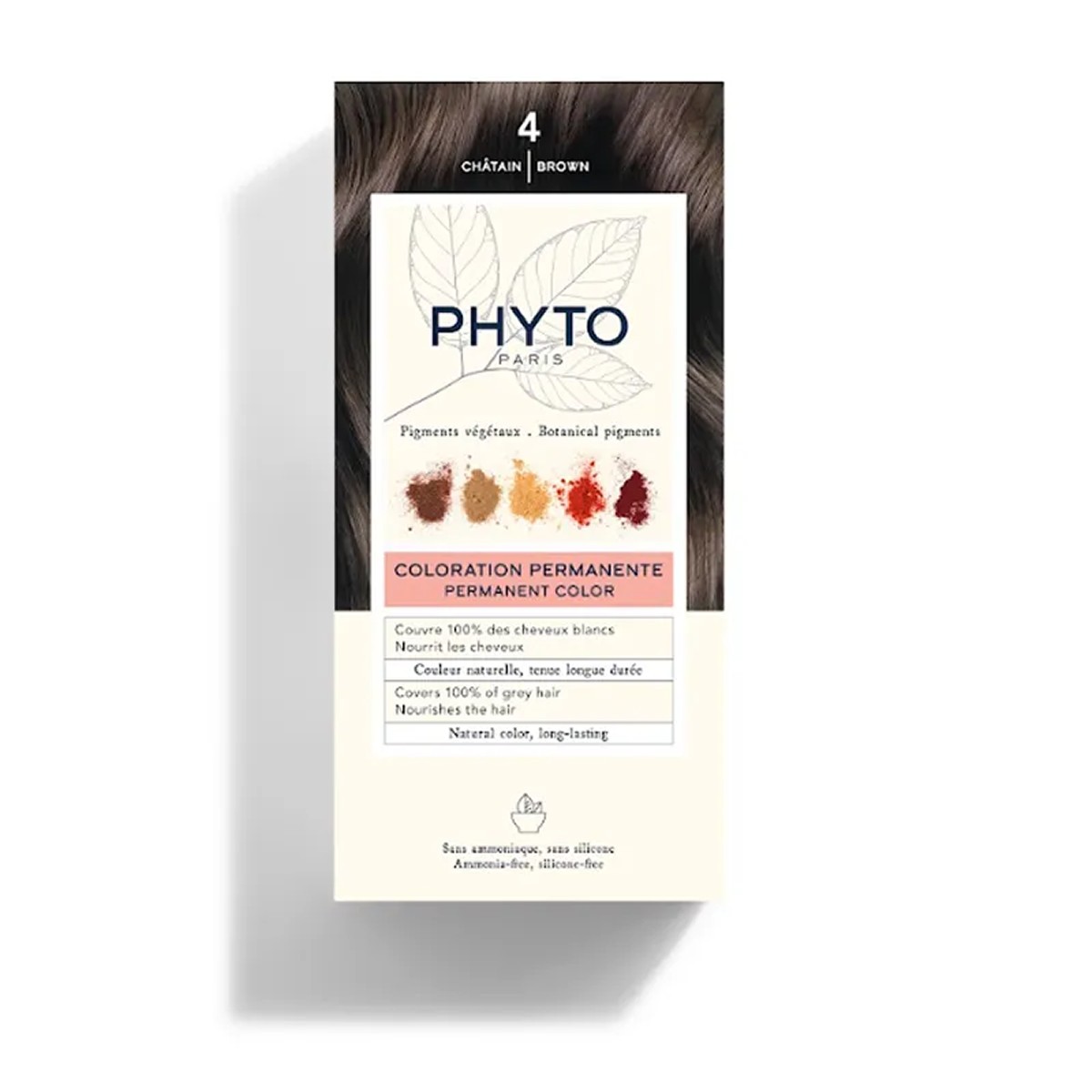 Phyto Color Kit Coloração 4 Castanho