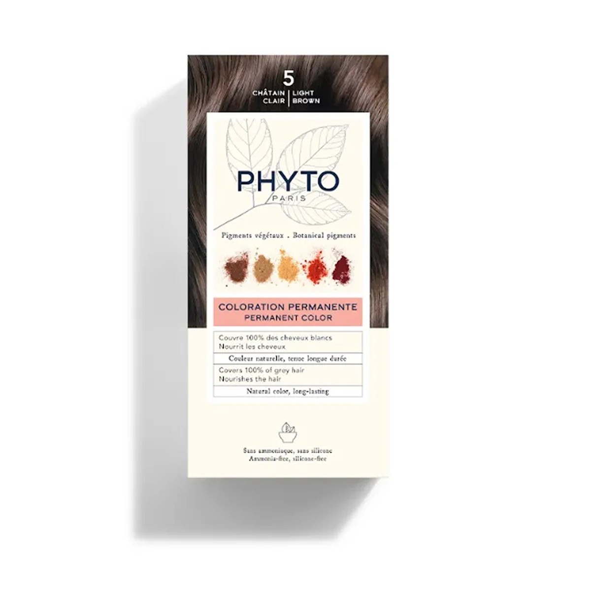 Phyto Color Kit Coloração 5 Castanho Claro