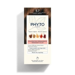 Phyto Color Kit Coloração 5.7 Castanho Claro Marrom