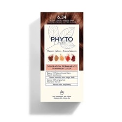 Phyto Color Kit Coloração 6.34 Louro Escuro Dourado Acobreado