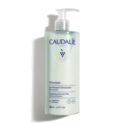Caudalie Vinoclean removedor de maquilhagem para leite de amêndoas, 400 ml