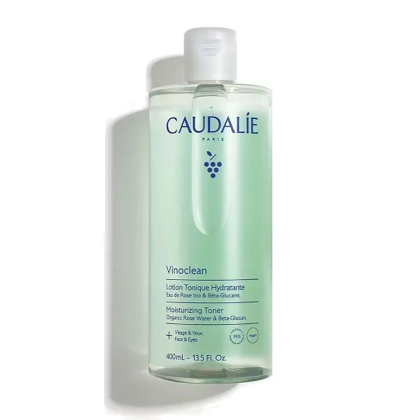 Loção Hidratante Toner Caudalie Vinoclean, 400 ml