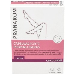 Pranarom Circularom Light Legs, 30 cápsulas