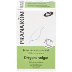 Pranarom Oregano Sumidad Florida BIO, 60 Perlas.