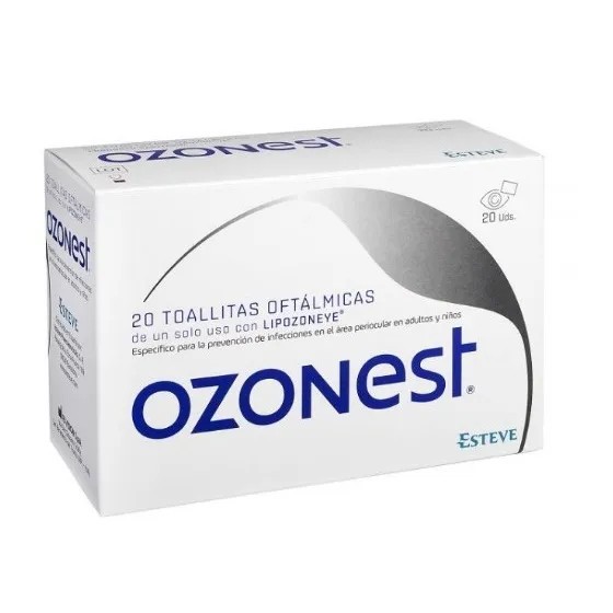 Esteve Ozonest, 20 Lenços oftálmicos