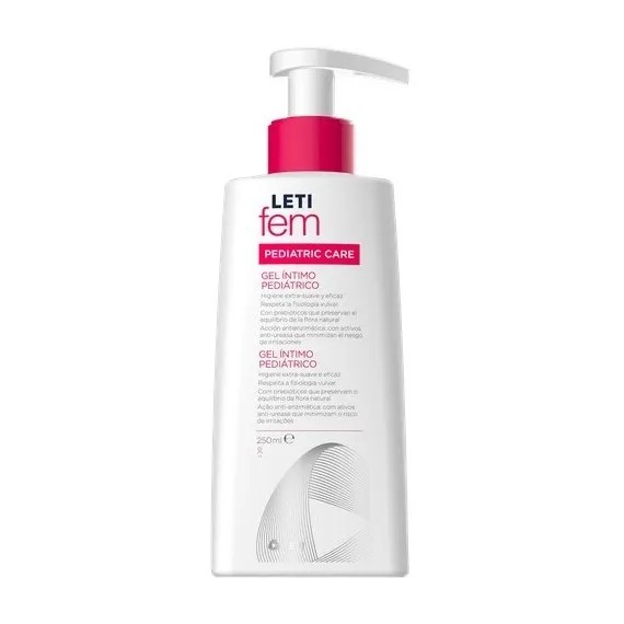Letifem Gel Íntimo Pediátrico para Meninas, 250 ml