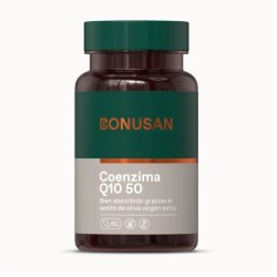 Bonusan Coenzima Q10 50mg, 60 Cápsulas