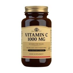 Solgar Vit C 1000 mg, 250 cápsulas. Hortaliça.