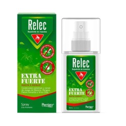 Relec extrafuerte repelente mosquitos spray, 75 ml
