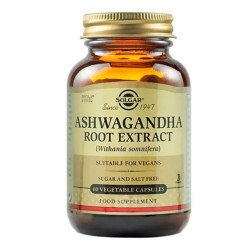 Solgar SPF Ashwagandha, 60 Veg. Caps.