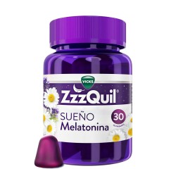 ZzzQuil Natura Melatonina, 30 Gummy.