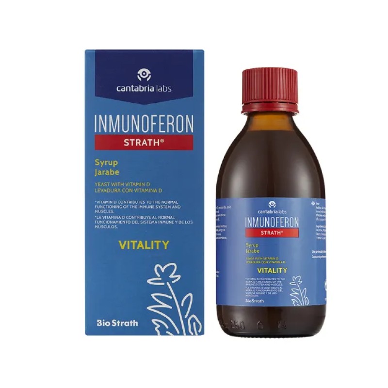 Inmunoferon Strath jarabe Vitality, 250 ml