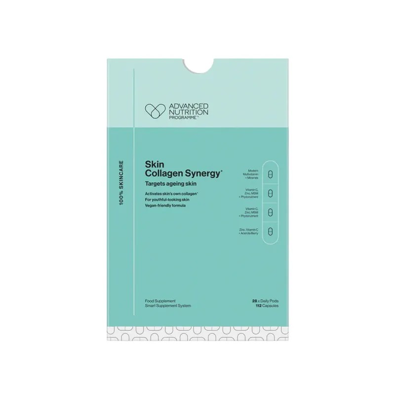 Advanced Nutrition Skin Collagen Synergy BOOK, 112 cápsulas