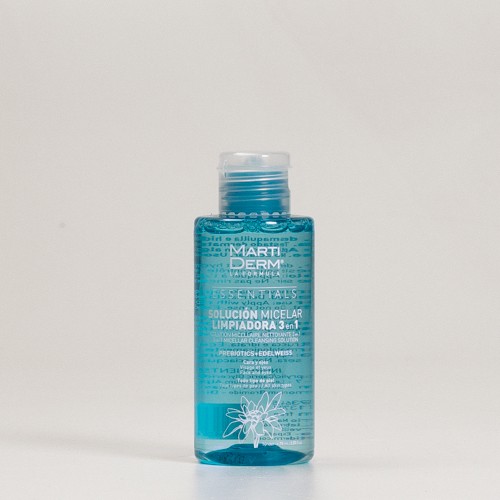 Martiderm 3 em 1 Solução de Limpeza Micelar, 75ml.